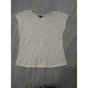 Lauren Ralph Lauren Lace Top Cream Lrg Boho Cottagecore Feminine Y2k Vintage